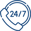 24/7 Access icon